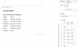 Preview the block in place using the same ACF Repeater.