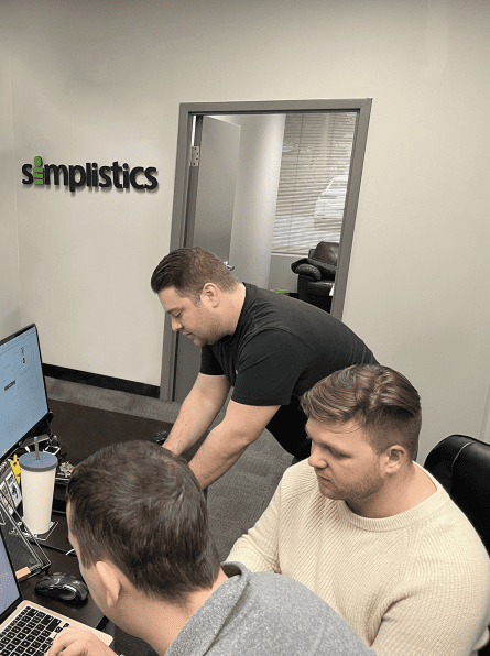 Simplistics Toronto Web Design Spencer Helping Jeremy