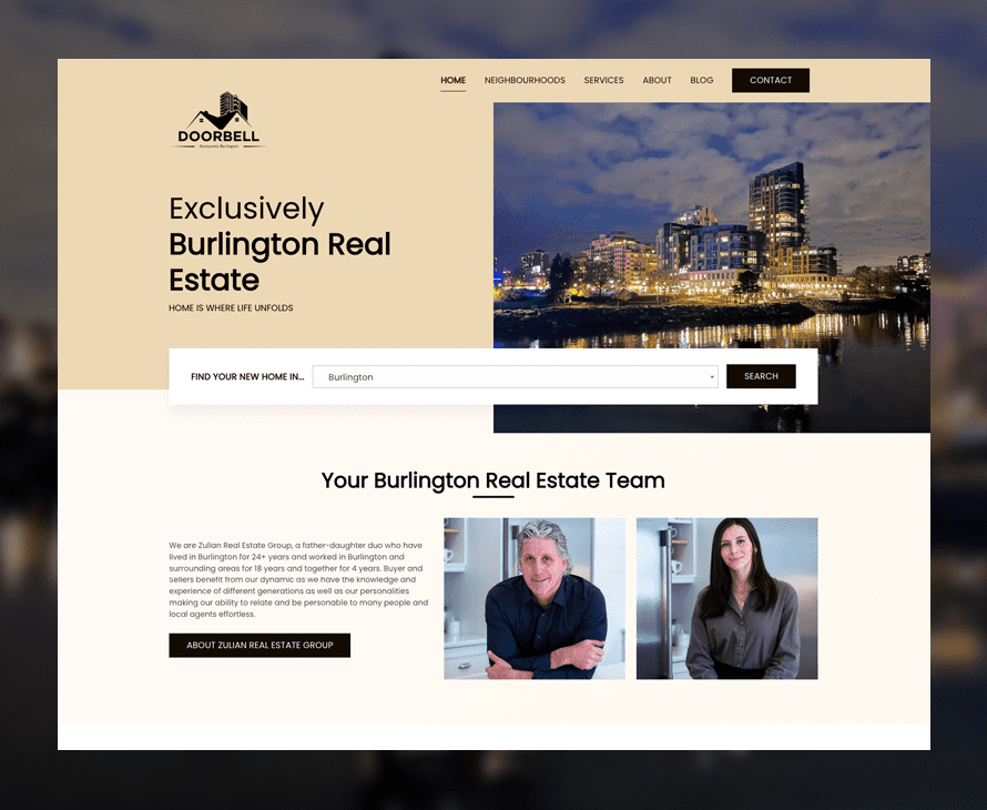 doorbell - custom wordpress web design
