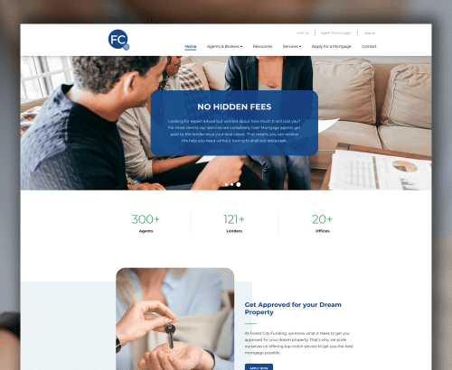 fcfunding - custom toronto web design
