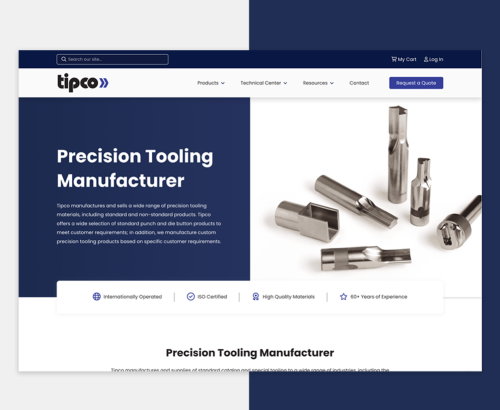 Tipco - Custom Toronto Web Design
