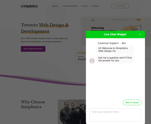 Live Chat WordPress Websites