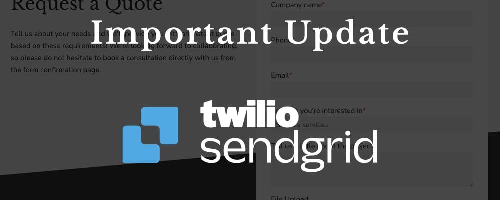 Sendgrid Removes Free Tier
