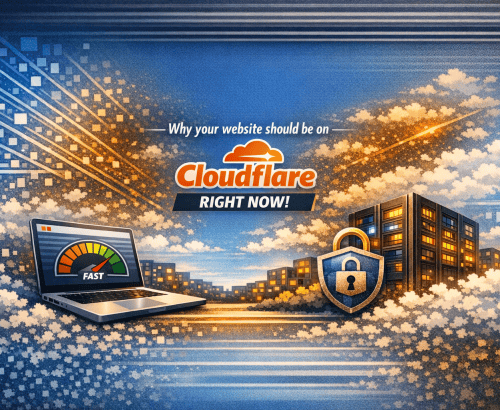 Toronto web design should be on cloudflare